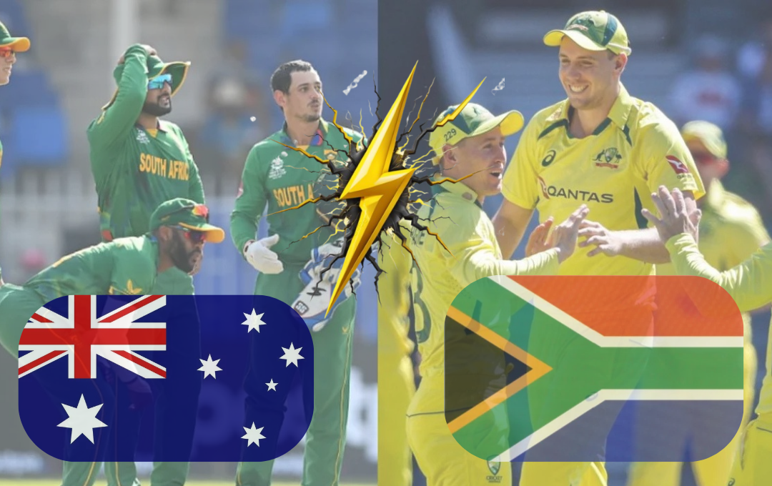 South Africa National Cricket Team vs Australia National Cricket Team Timeline