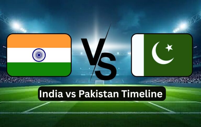 India Vs Pakistan Timeline ,Players List, Records, Standings ...