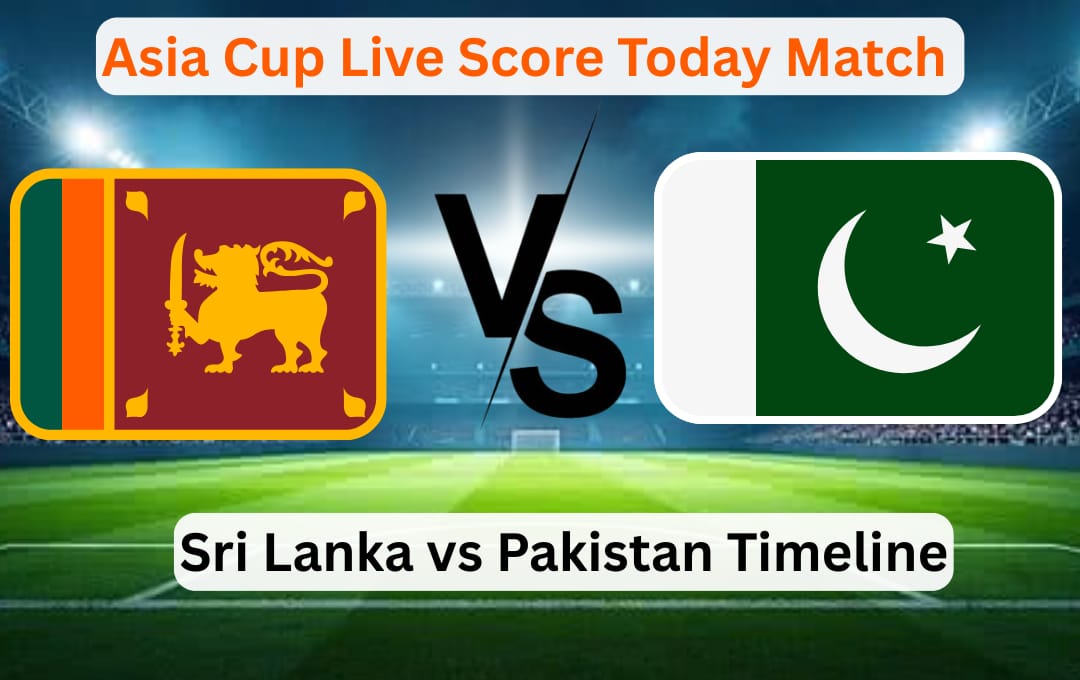 Sri Lanka national cricket team vs Pakistan national cricket team Timeline